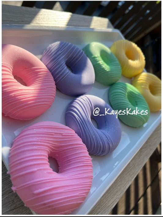 Chocolate covered Pineapple Rings